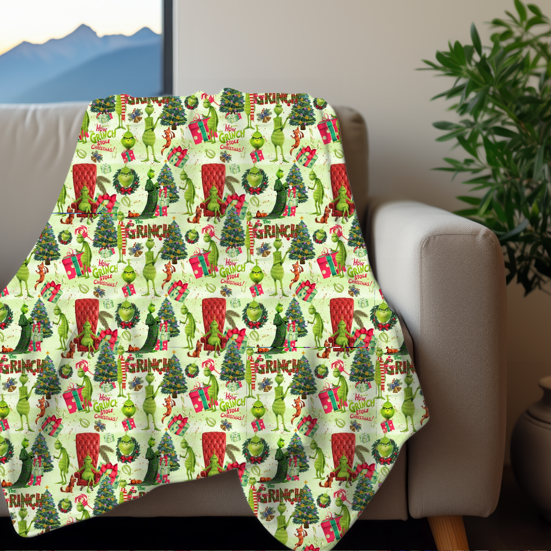 Doudou Confort Noël Grincheux (précommande pour fin Octobre)