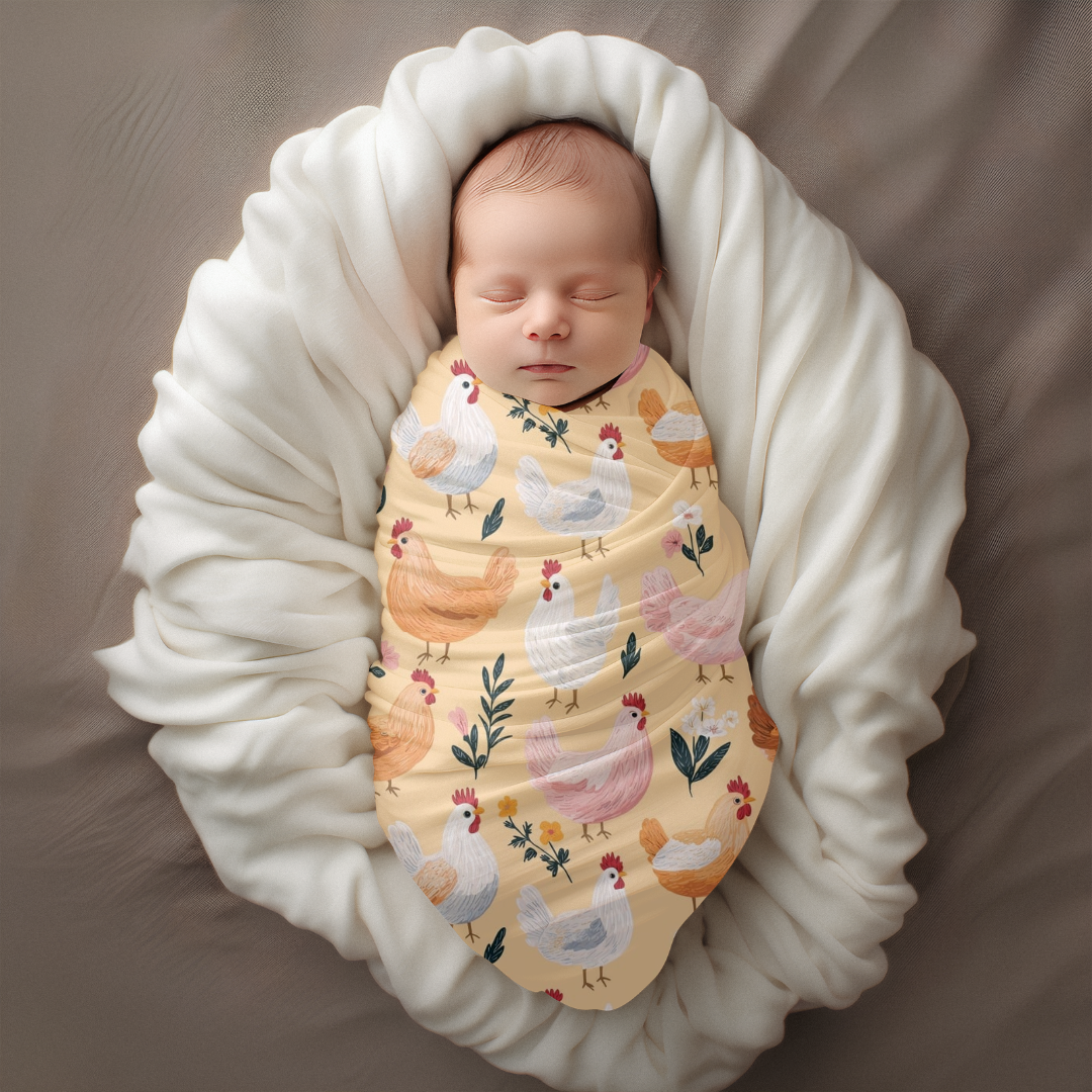 Mousseline classique poules (précommande pour mai)