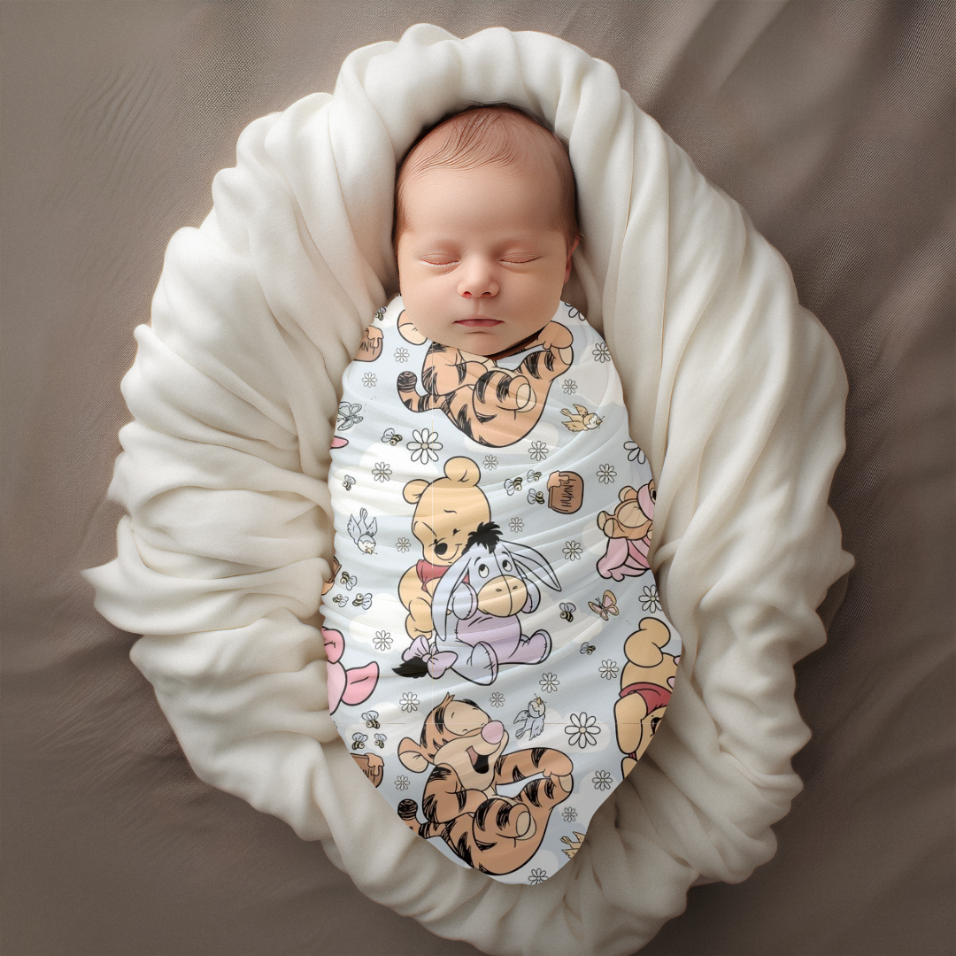 Mousseline oursons & ces amis (précommande pour juillet)
