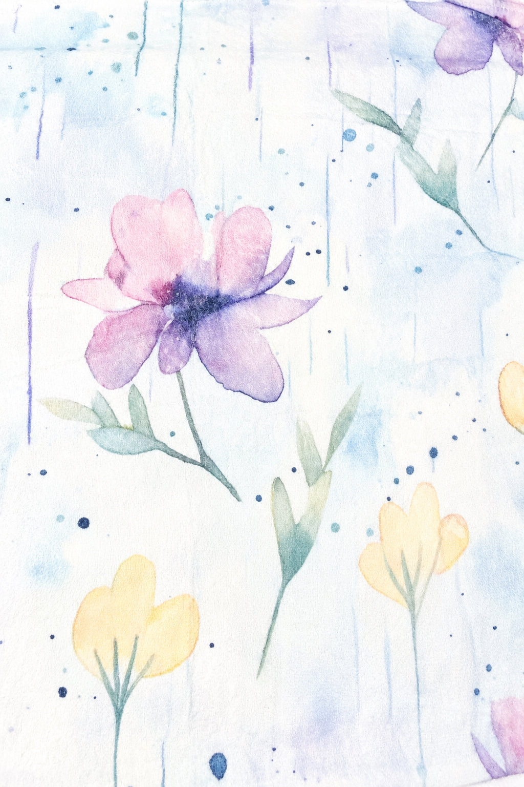 Moyenne doudou confort| Fleurs mauve