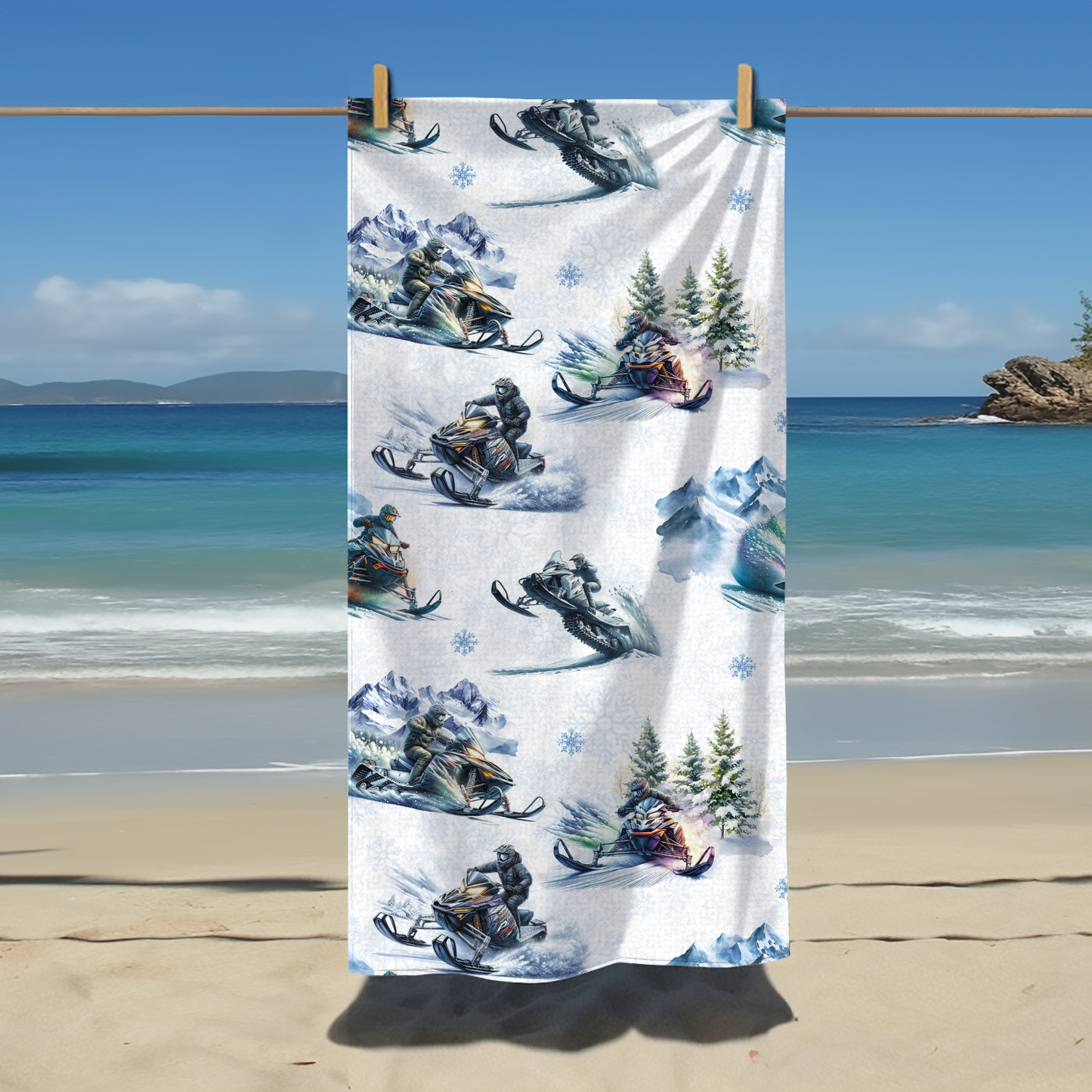 Serviette Skidoo (précommande pour début novembre)