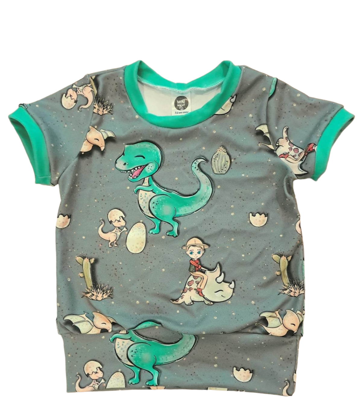Paleontologist T-shirt aqua