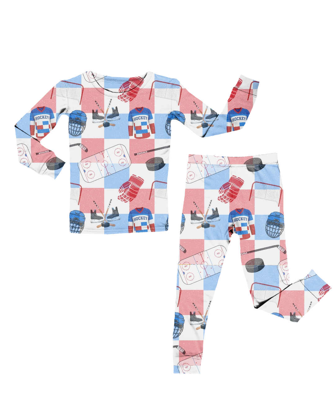 Pyjamas 2 à 14ans Hockey (précommande pour juillet)