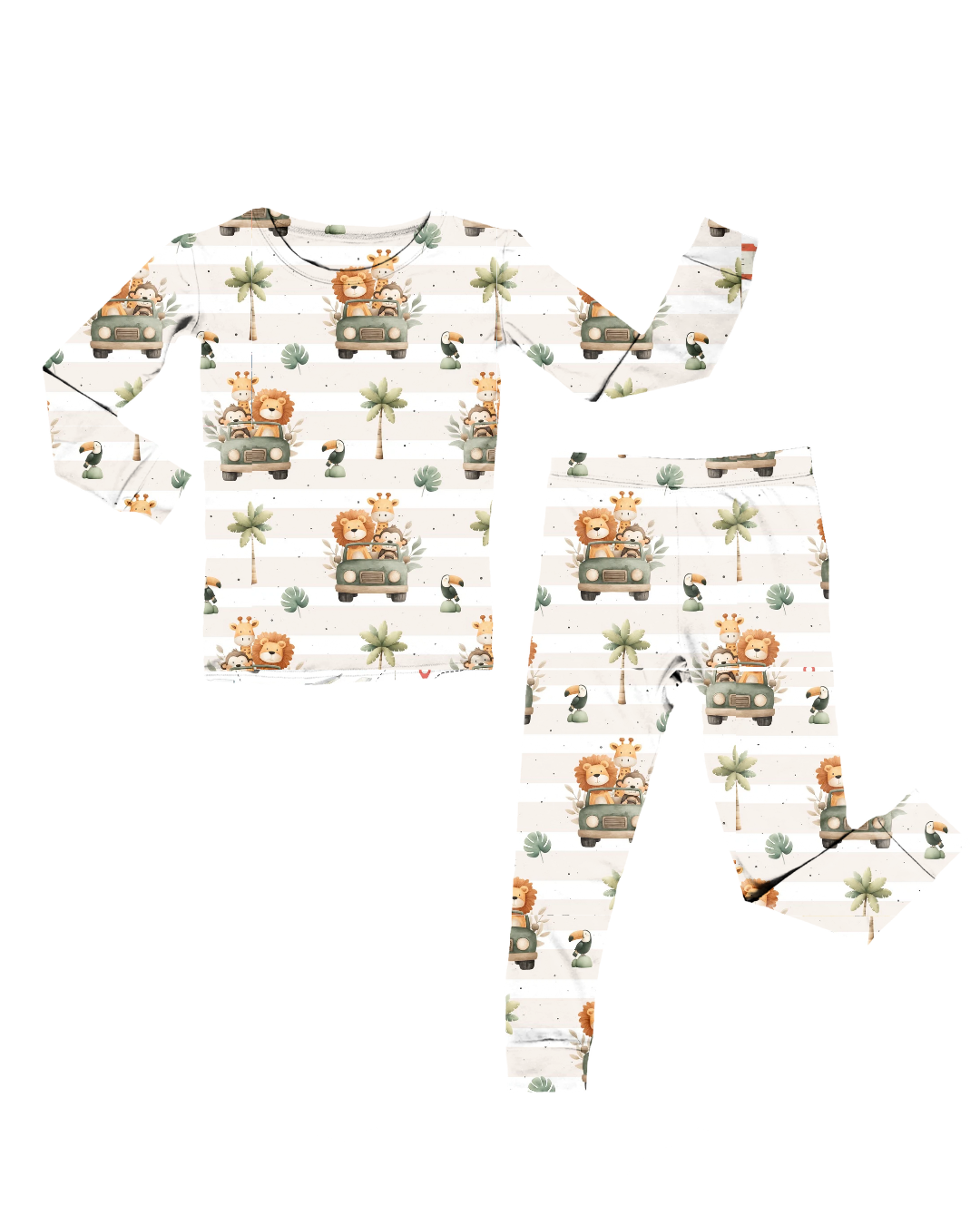 Pyjamas safari 2 à 10ans (précommande pour mai)
