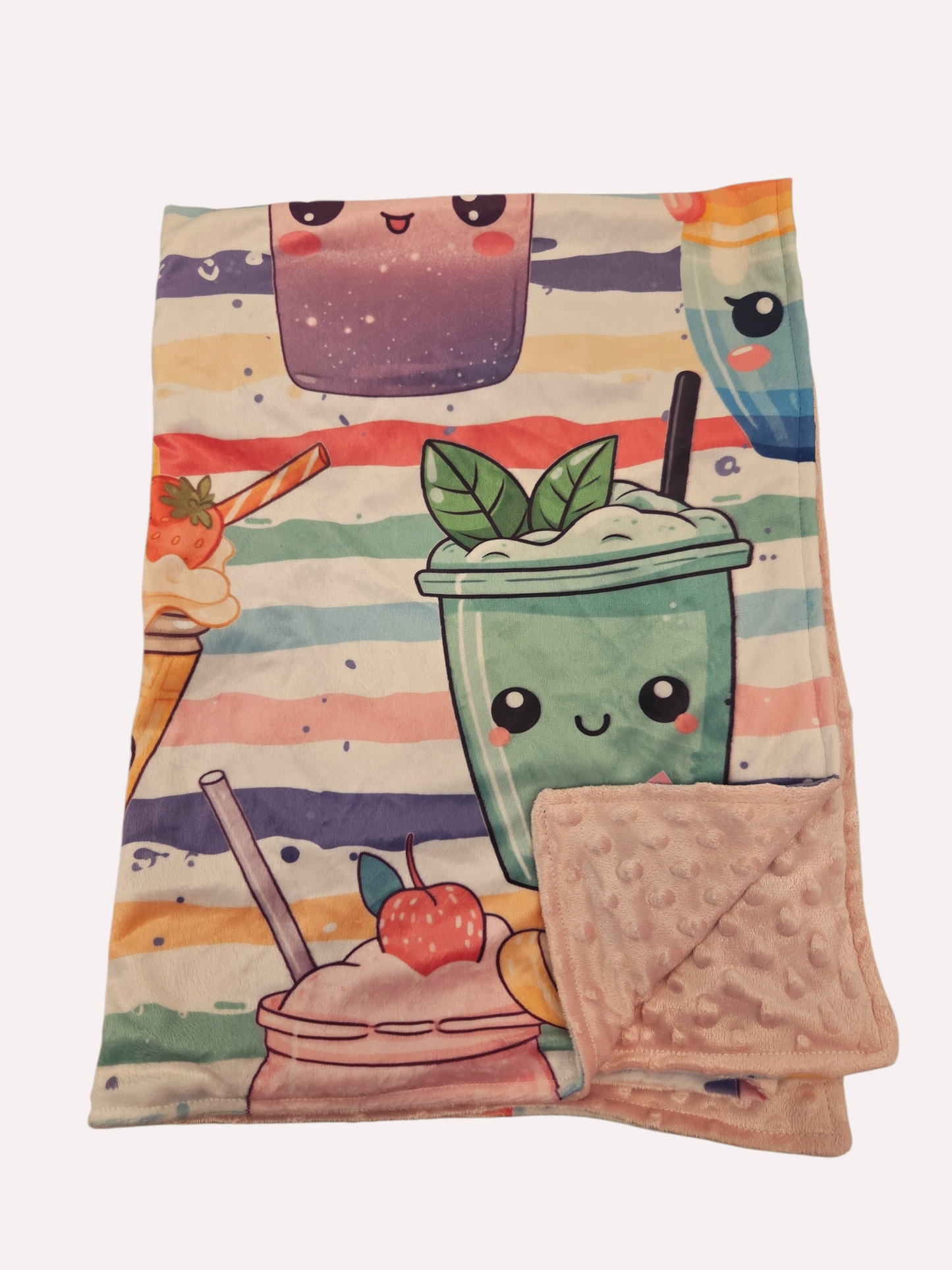 Couverture minky smoothies