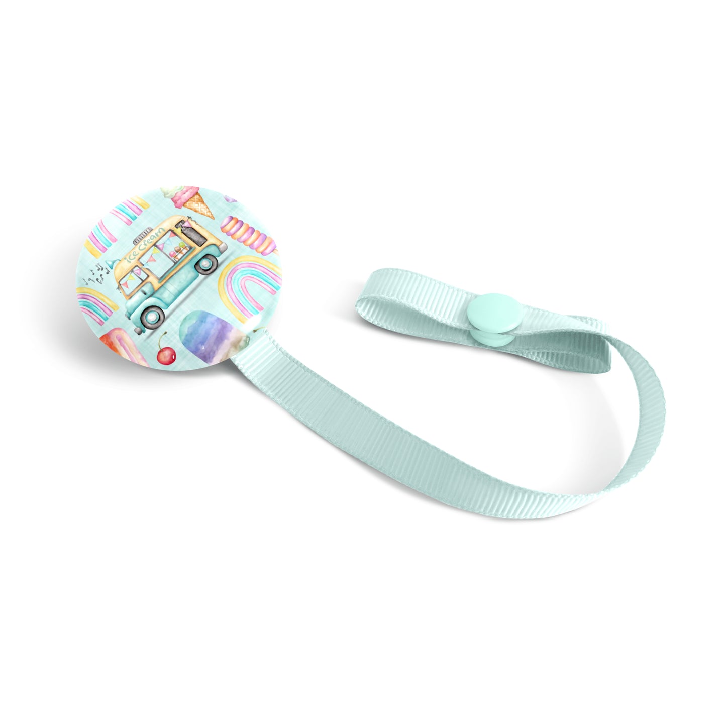 Lolikö ice cream pacifier clip