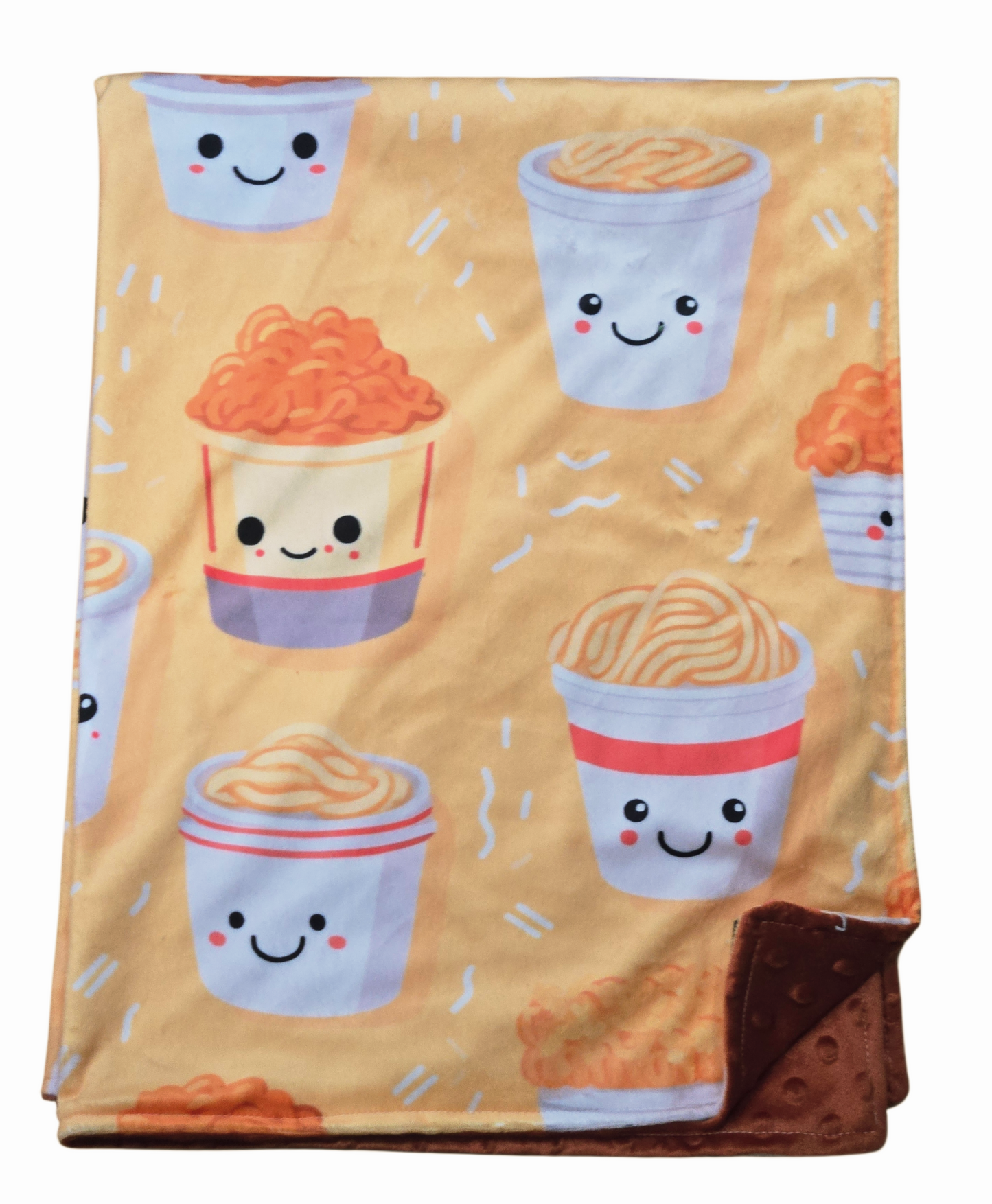 Couverture minky ramen