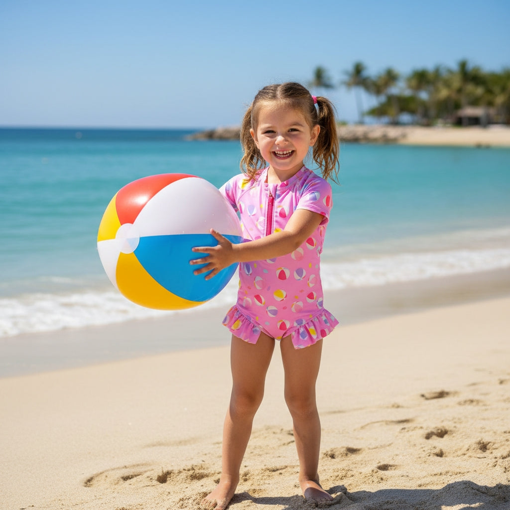 Maillot de bain ballons de plage
