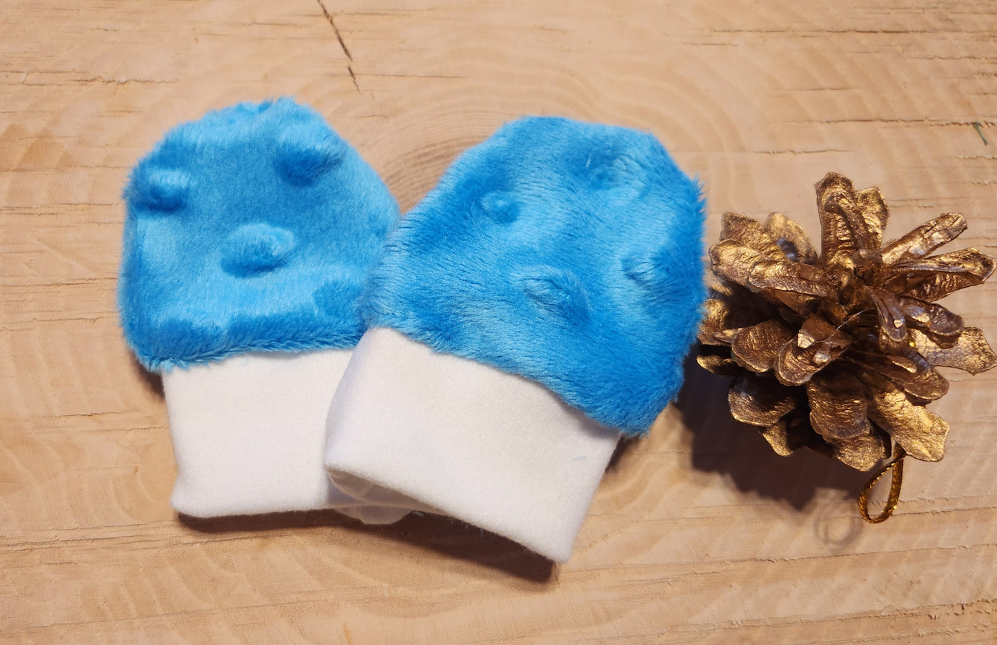 Minky blue (newborn)