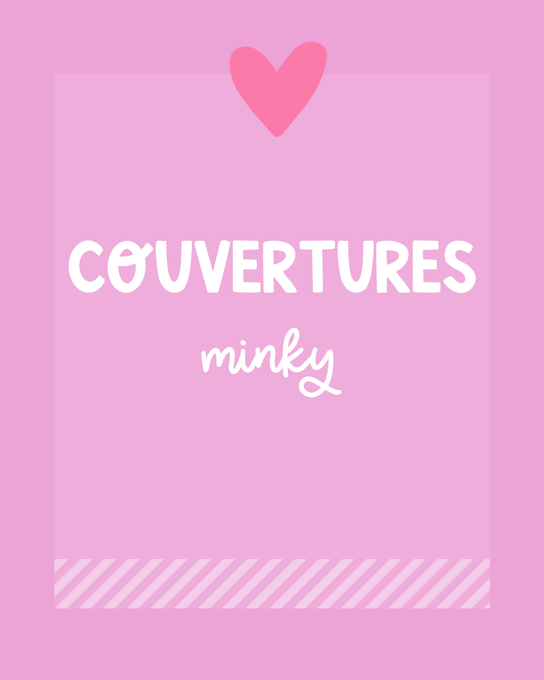 Couvertures Minky