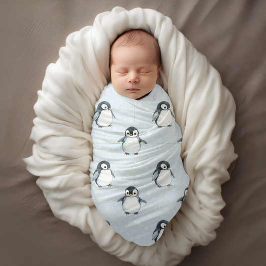 Mousseline Classique pingouin (précommande pour décembre)