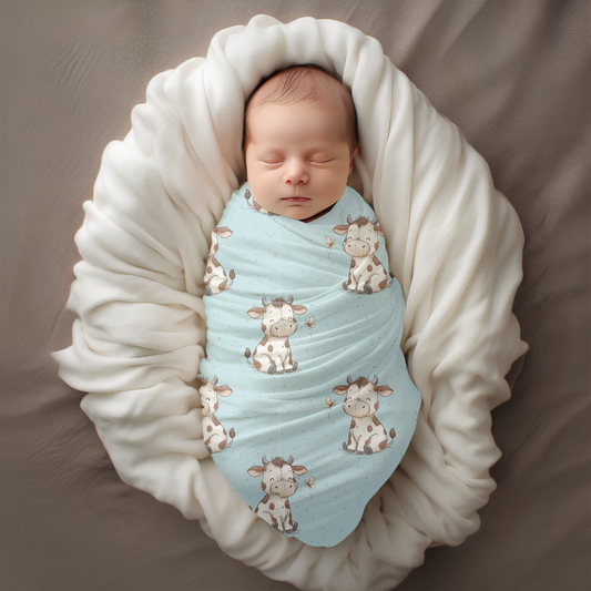 Cow print muslin (pre-order for January)