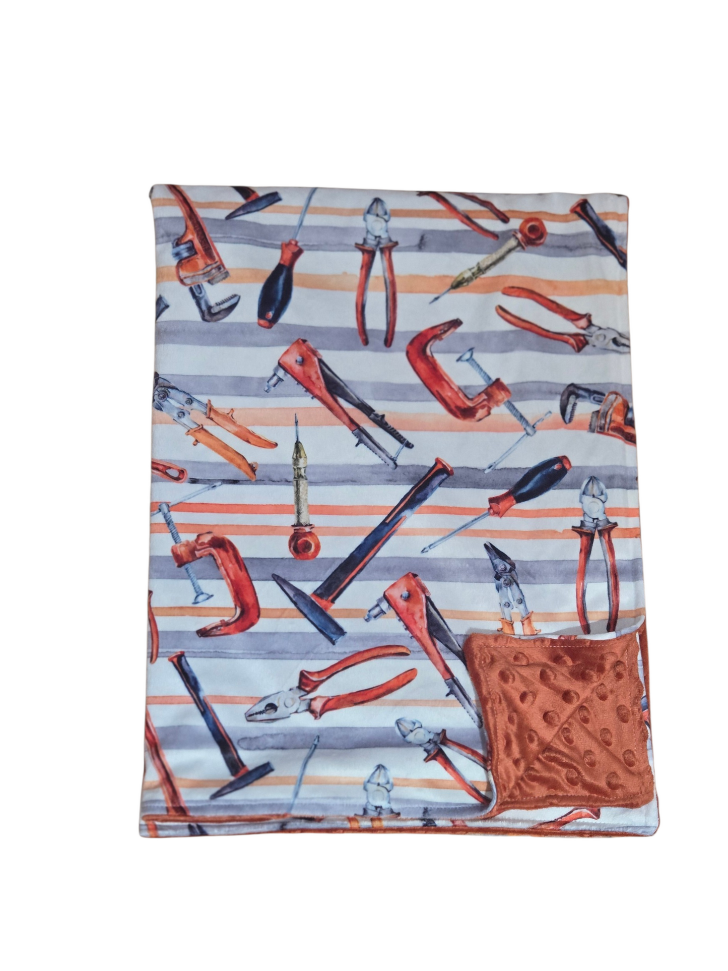 Couverture minky outils