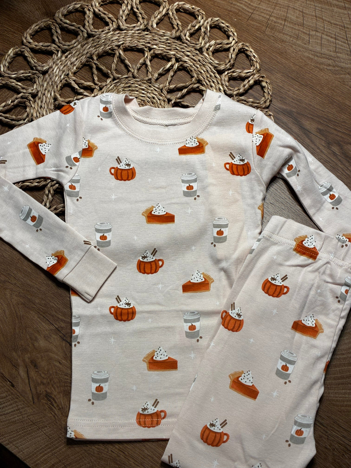 Pyjama rose petit lem| automne