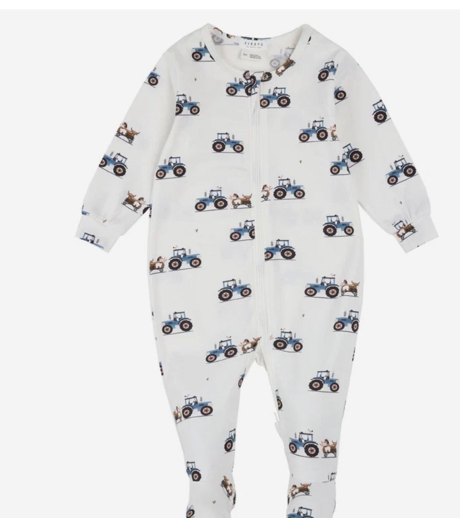 Pyjama petit lem | tracteur