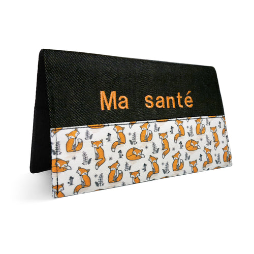 Protège carnet de santé - Renard (Collaboration avec lolikö)