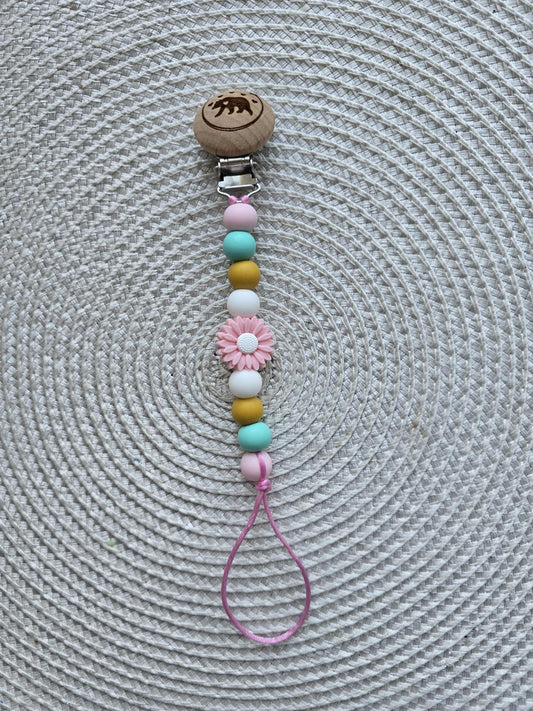 Attache-suce - fleur (collaboration Création Maman ourse) précommande mi-septembre