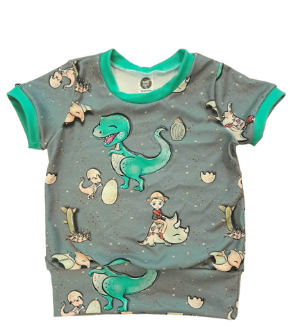 Paleontologist T-shirt aqua