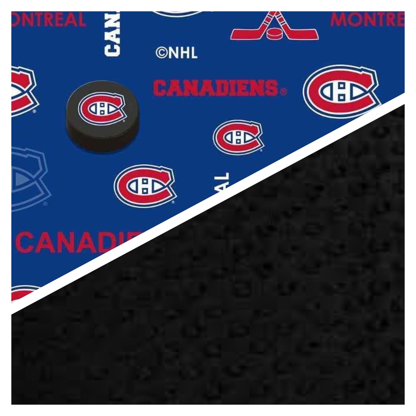 Couverture minky Hockey Montréal (précommande pour juin)