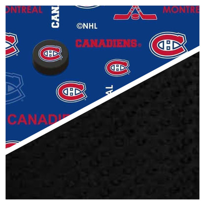 Couverture minky Hockey Montréal (précommande pour juin)
