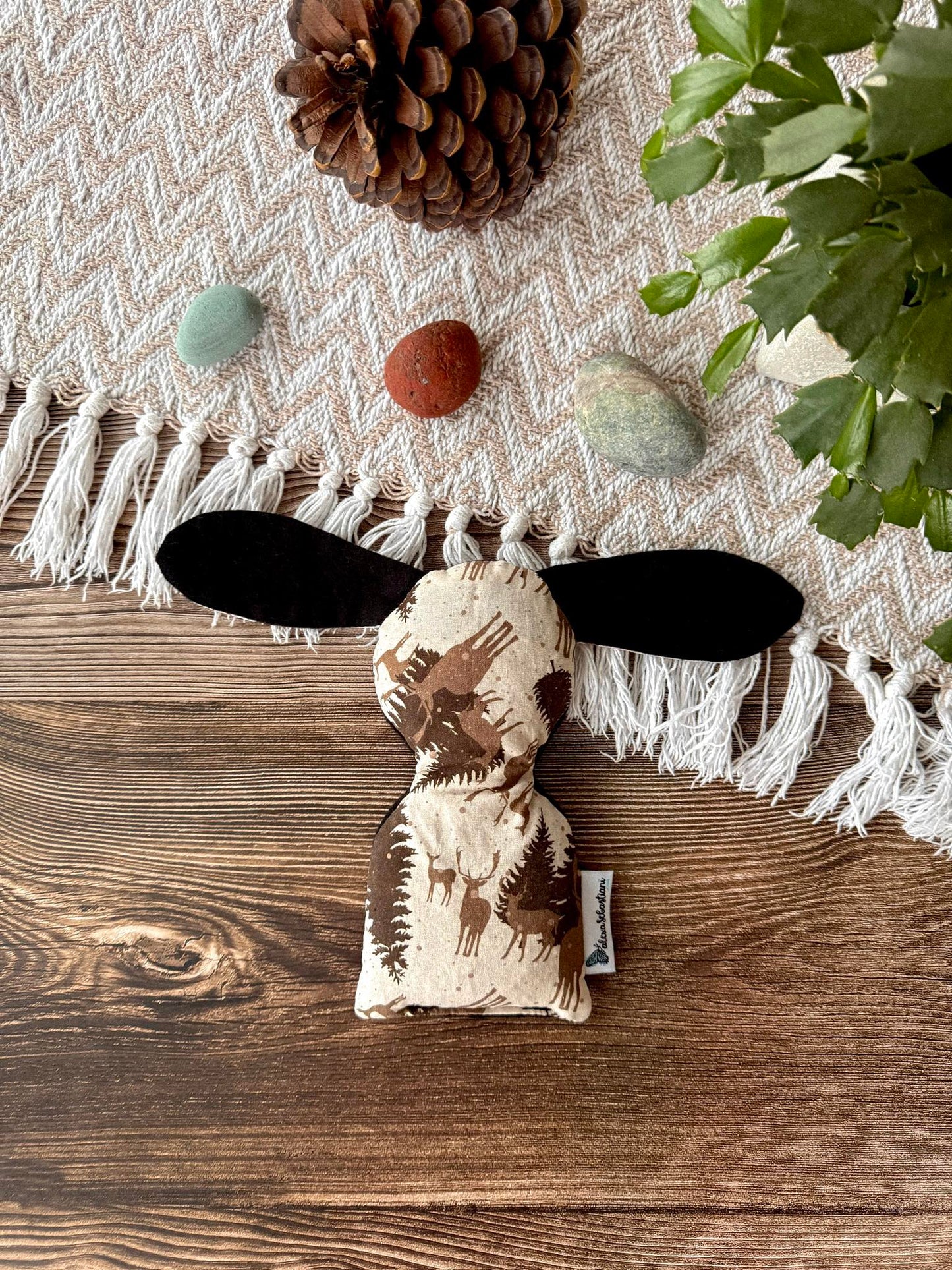 Sac Lapin chauffant forêt (collaboration Alexa Sebastiani)