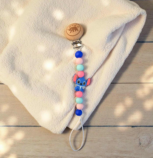 Attache suçe stitch (collaboration Création Maman ourse)(précommande fin octobre)