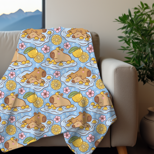Doudou confort capibaras (précommande pour juillet)