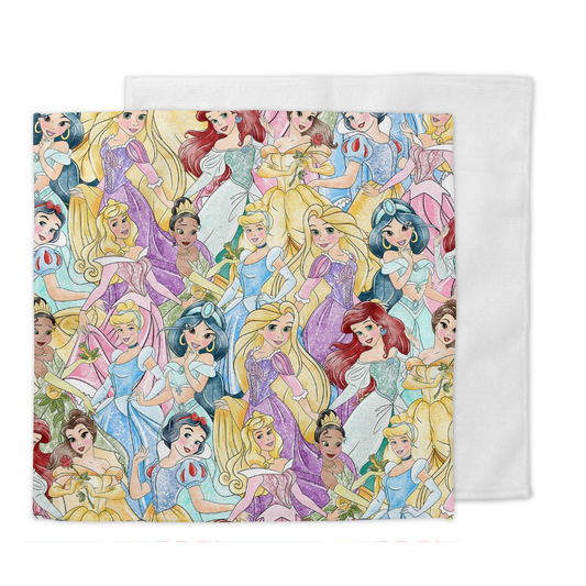 Princess washcloth