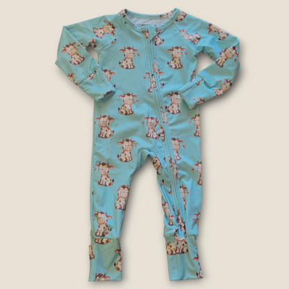 Pyjamas vaches brunes