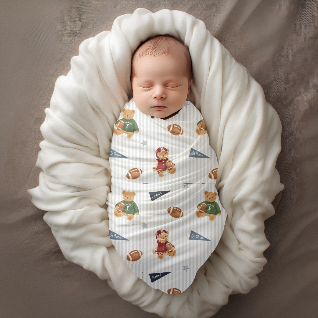 Mousseline oursons fan #1 (précommande pour juillet)