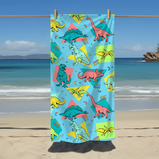 Serviettes dinos rétro (livraison pour mars)