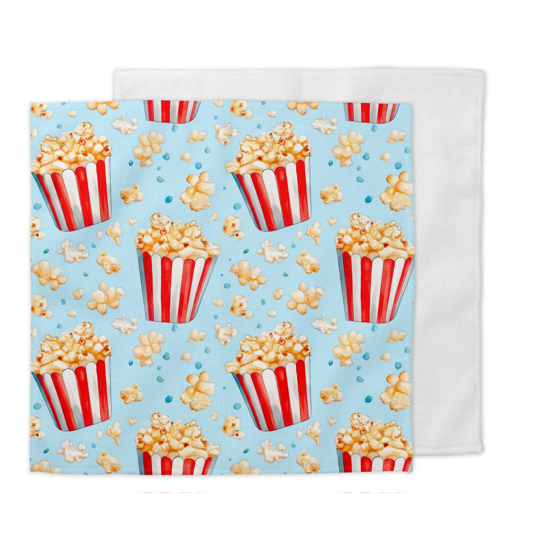 Débarbouillette popcorn