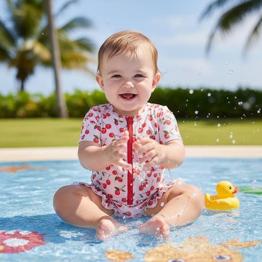 Maillot de bain cerises