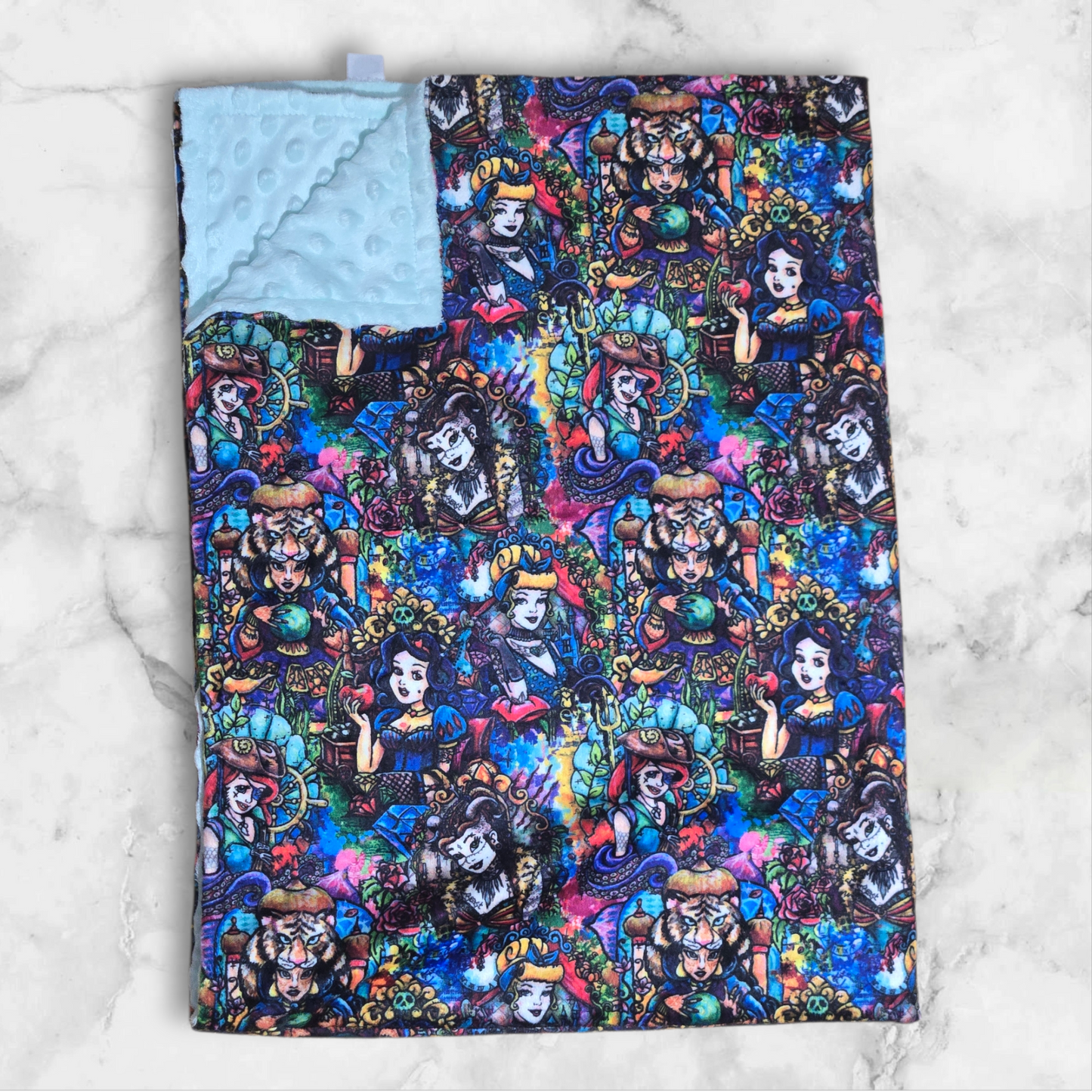 Couverture minky princesses